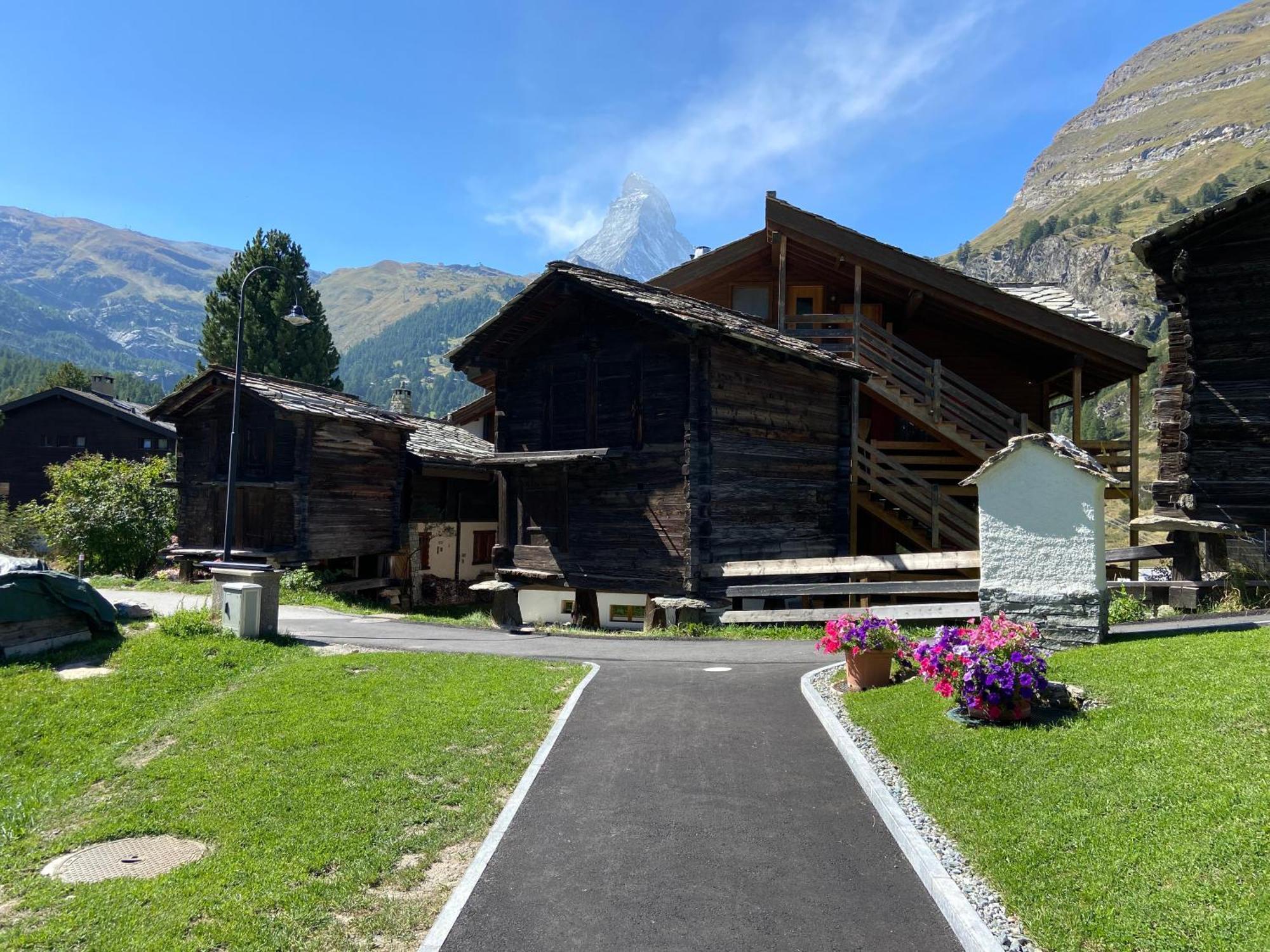 Chalet Coral Und Zermatter Stadel Eksteriør bilde